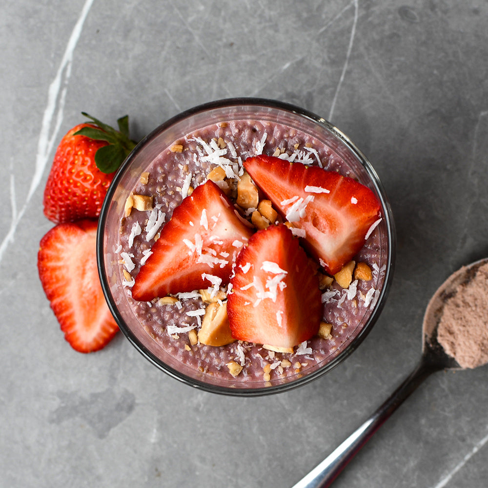 Strawberry Chia Pudding